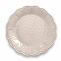 Tarhong Saville Scallop Blush Dinner Plate Heavy Mold, Set of 6 - Pearl PIS1109SDPB